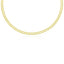 Collier pour homme en or jaune 14 carats avec maillons à design de piste