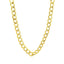6.1mm 10k Yellow Gold Curb Chain Necklace