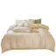 Juego de Ropa de Cama Jacquard de Cuatro Piezas de Doble Gasa