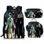 Conjunto de mochila Skibidi Toilet Man de 3 piezas para la escuela