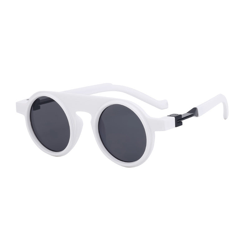 Premium Round Frame Sunglasses for Men - Fashionable & Stylish