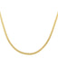 Chaîne Ice Barrel en or jaune 14 carats - 3,10 mm