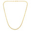 Chaîne Ice Barrel en or jaune 14 carats - 3,10 mm