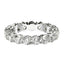 Bague Eternité en Diamant Lab Grown Taille Ronde en Or Blanc 14k