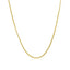 14k Yellow Gold Round Box Chain - 1.35 mm
