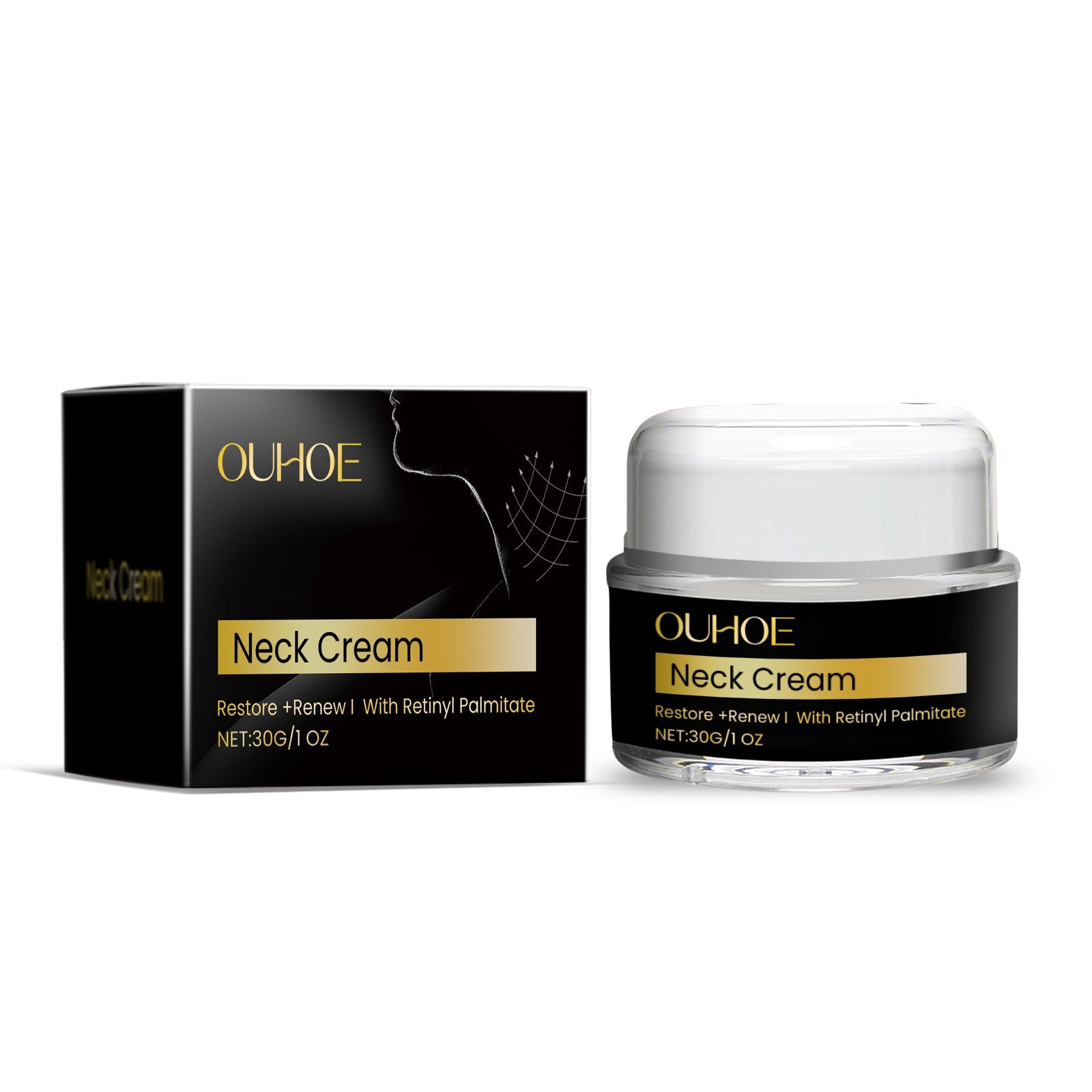 Neck Moisturizer Hydrating, Hydrating, Purifying And Firming Care For Neck Skin - Korvel