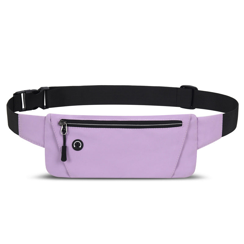 Outdoor mobile phone sports waist bag fitness men's and women's running waist bag waterproof storage close fitting sports cycling invisible manufacturer - Korvel