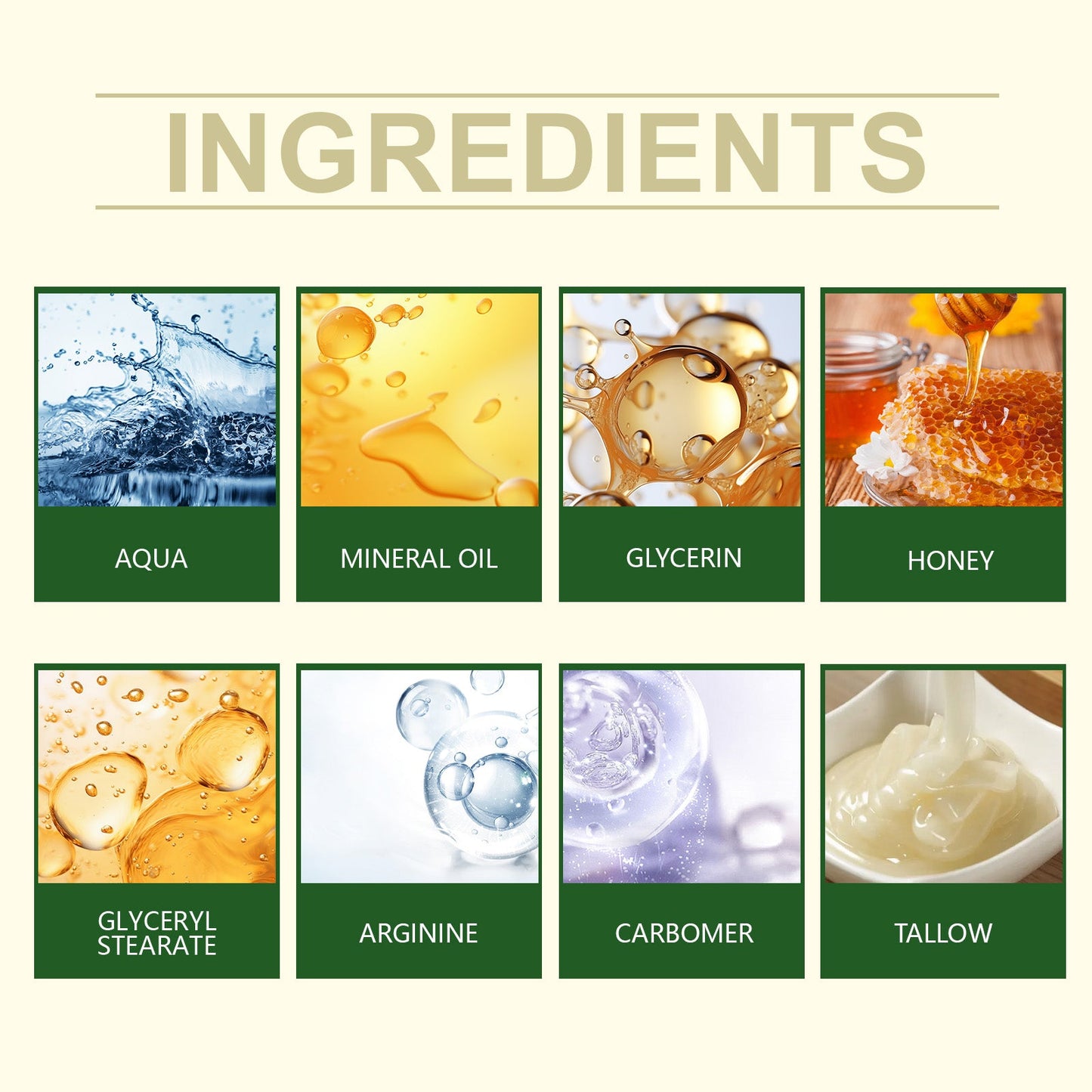 Tallow Honey Cream for Deep Moisturization