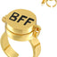 Bague ouverte d'amitié SpongeBob Patrick