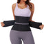 Waist Trainer Sports Sweat Postpartum Body Sculpting Double Belt Buckle Abdominal Belt - Korvel