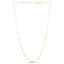 Collar de Perlas de Oro Amarillo de 14k Elegante