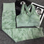 Ensemble de yoga camouflage pour femmes 2PCS - Vêtements de sport premium