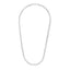Sterling Silver Rhodium Plated Mariner Chain 5.6mm