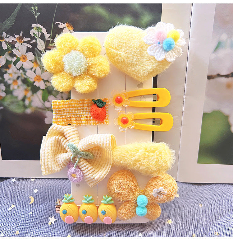Children's Plush Hair Clip - Cute and Cozy Hair Accessory