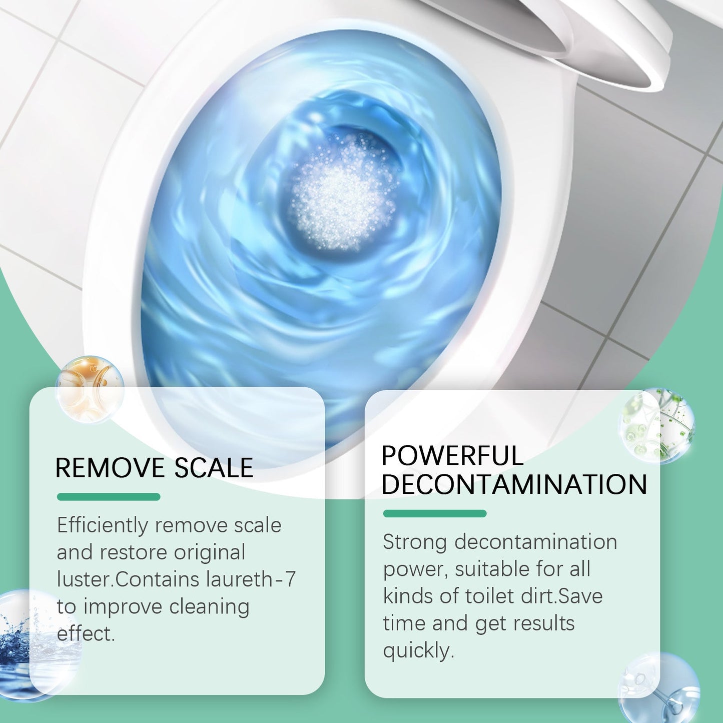 Toilet Cleaner Household Bathroom Cleaner Toilet Cleaner Odor Toilet Cleaner - Korvel