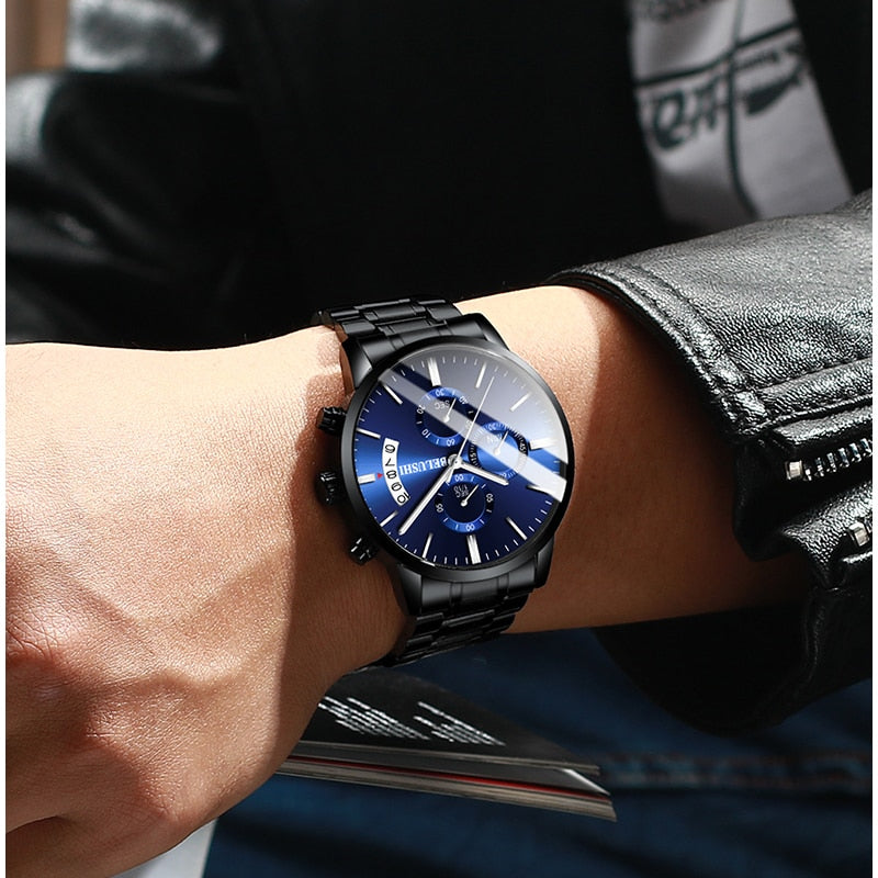 BELUSHI Men's Luxury Business Casual Watch