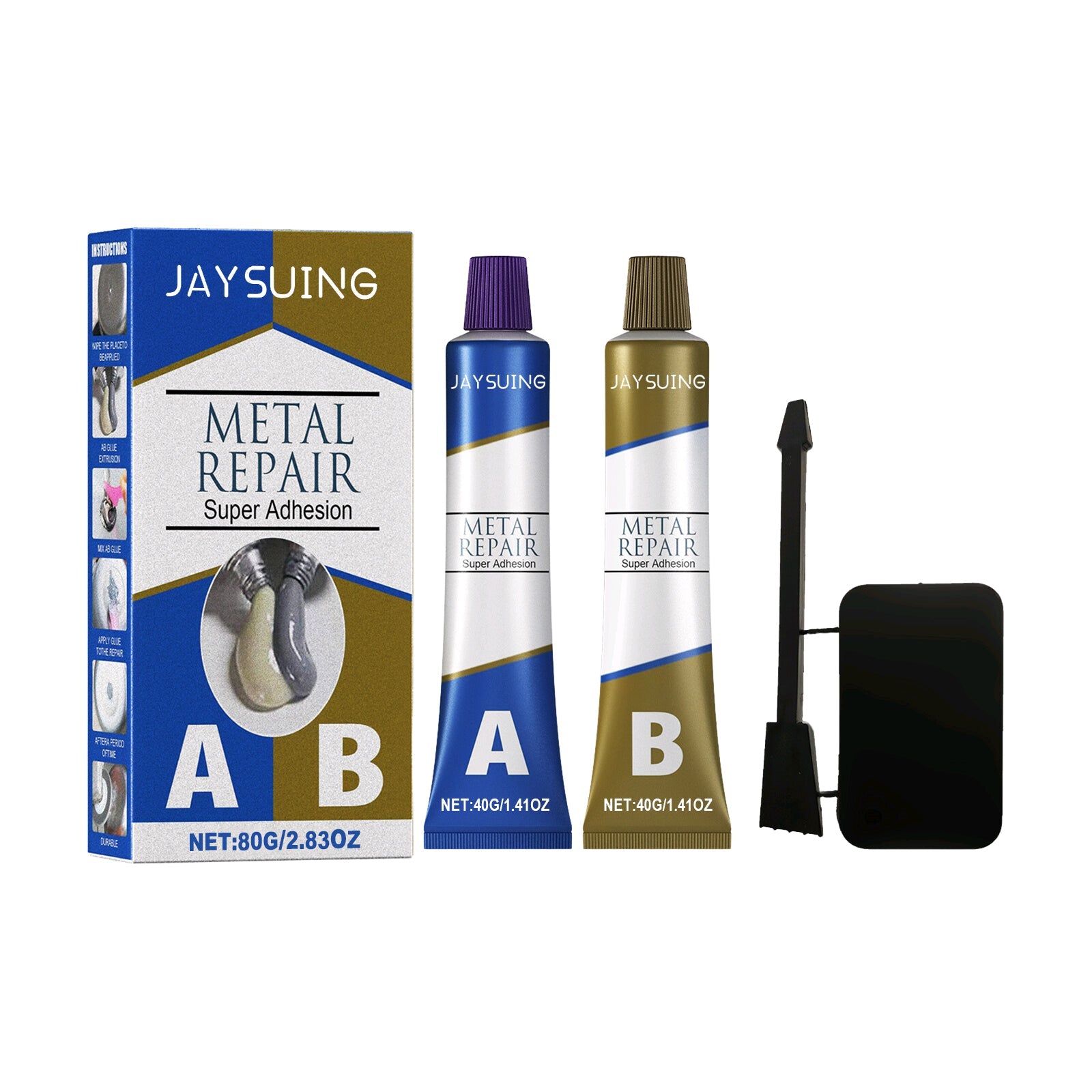 Casting Glue Box Cast Iron Sealant Ab Sealant Sealant Leak Repair Plugging Metal Bonding - Korvel