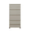 70 inch high kitchen pantry storage cabinet with 2 drawers and 3 shelves, large storage cabinet (antique white) - Korvel