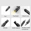 Multifunctional Tactical Pen Flashlight Defense Pen Broken Window Hammer EDC Outdoor Supplies Self-Defense Survival Tools Aluminum Alloy - Korvel