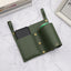 Camping chair leather storage bag mobile phone beer beverage storage bag outdoor chair side bag miscellaneous storage - Korvel