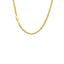 14k Yellow Gold Lightweight Wheat Chain Necklace
