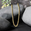 14k Yellow Gold Lightweight Wheat Chain Necklace
