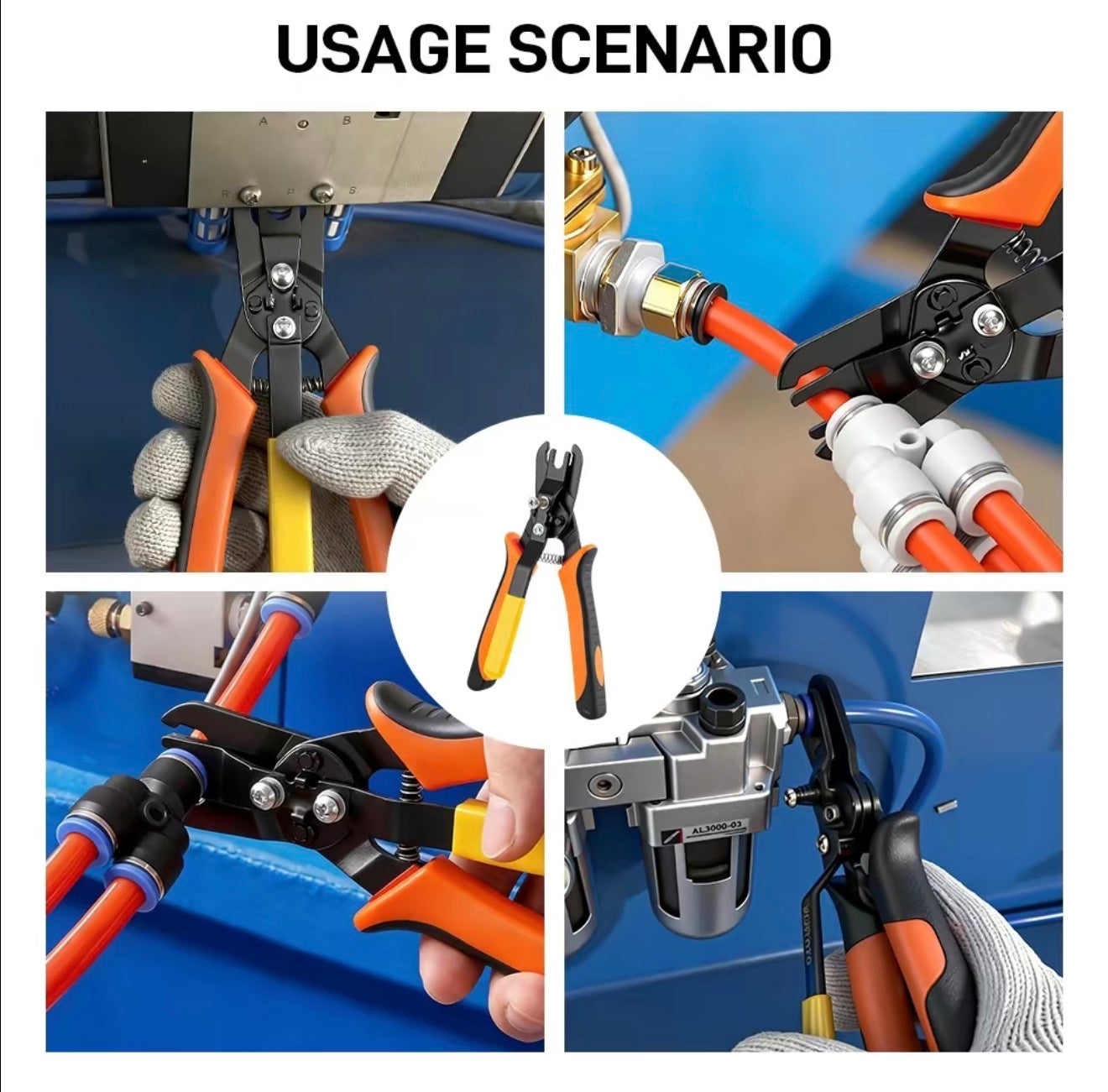 PushFit Air Hose Removal Tool - Efficient Disconnect Solution