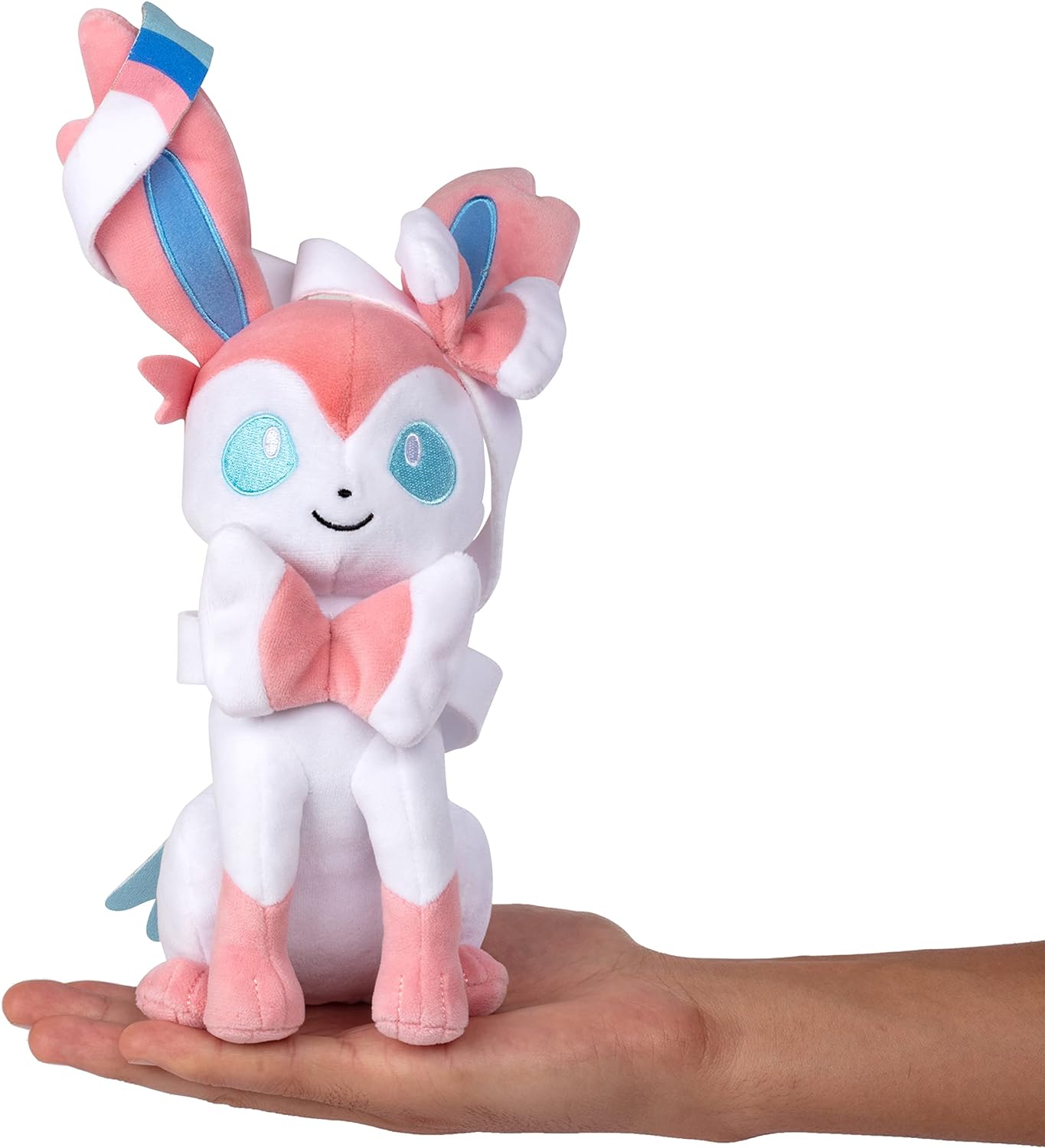 20cm Pokemon Sylveon Plush Toy Kawaii Anime Eevee Espeon Jolteon Vaporeon Stuffed Animal Doll for Children Christmas Gift - Korvel