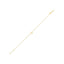 Bracelet Étoile de David en Or Jaune 14k