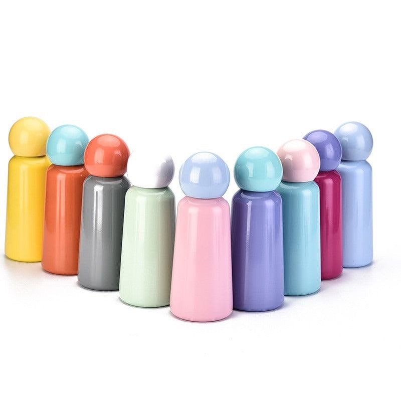 Children's Cute Doll Water Cup Creative Portable Mini Cup with High Aesthetic Value - Korvel