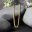 14k Yellow Gold Diamond Cut Round Franco Chain - 2.7mm