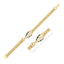 14k Yellow Gold Curb Link Bracelet - 7.00 mm