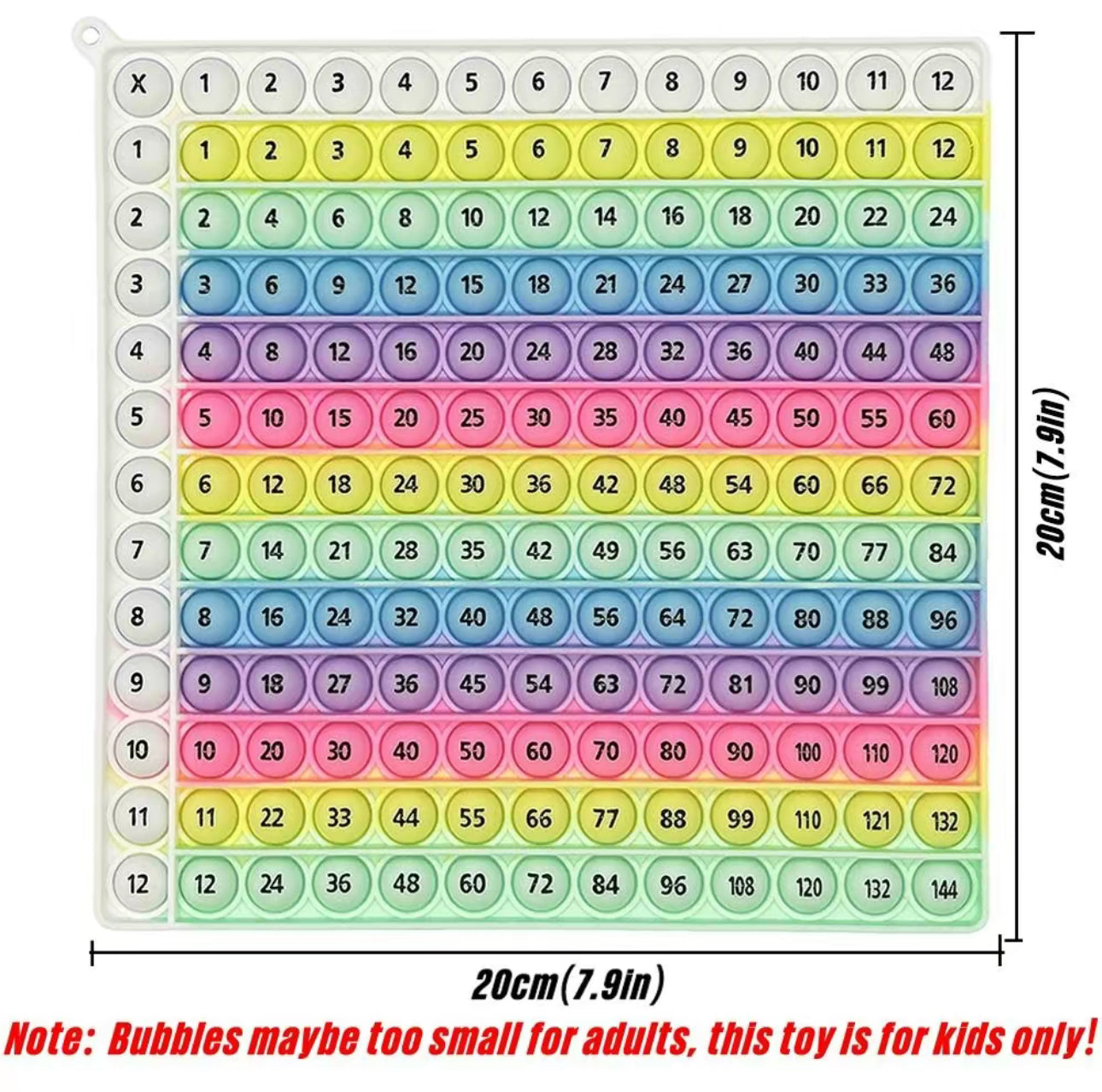 Tableau Mathématique MultiMaster - Jeu de Multiplication Engagé