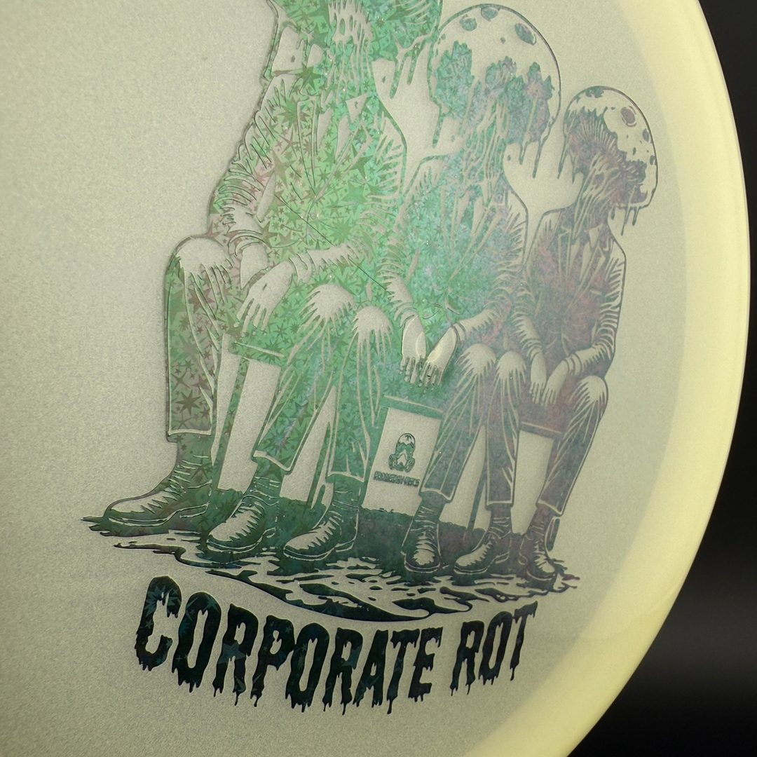 Glow Isolation Rot - Premium Disc Golf Putter