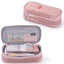 Macaron color block can transform into a large capacity upgraded pencil case stationery - Korvel