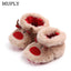Winter Baby Girls Boys Keep Warm Shoes Muply Christmas Elk First Walkers Anti-slip Newborn Toddler Infant Girl Footwear Shoes - Korvel