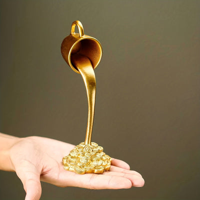 Decorative ornament floating coffee cup resin ornament home ornament floating coffee cup ornament - Korvel