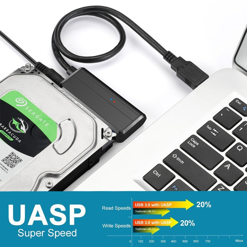 USB 3.0 SATA to USB Adapter Cable for Hard Drives