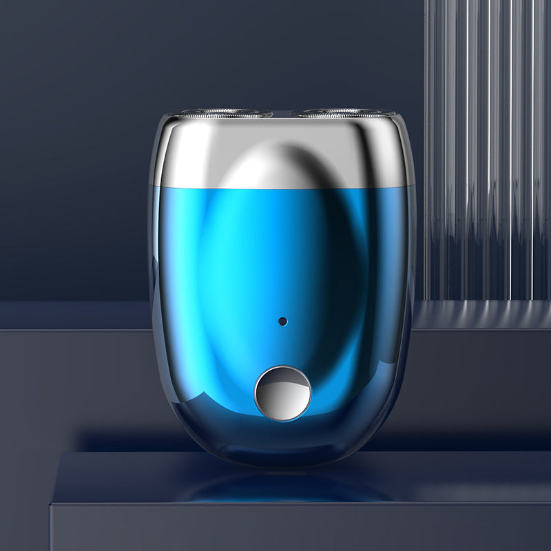 Double Headed Mini Magnetic Shaver - Portable Rechargeable Electric Shaver