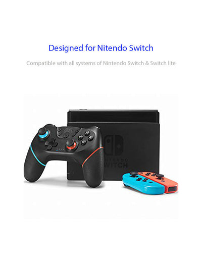 Switch Bluetooth wireless game controller PC controller with screenshot six axis gyroscope accelerator supporting wake-up - Korvel