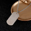 European and American high-end stainless steel military brand necklace engraved pendant jewelry - Korvel