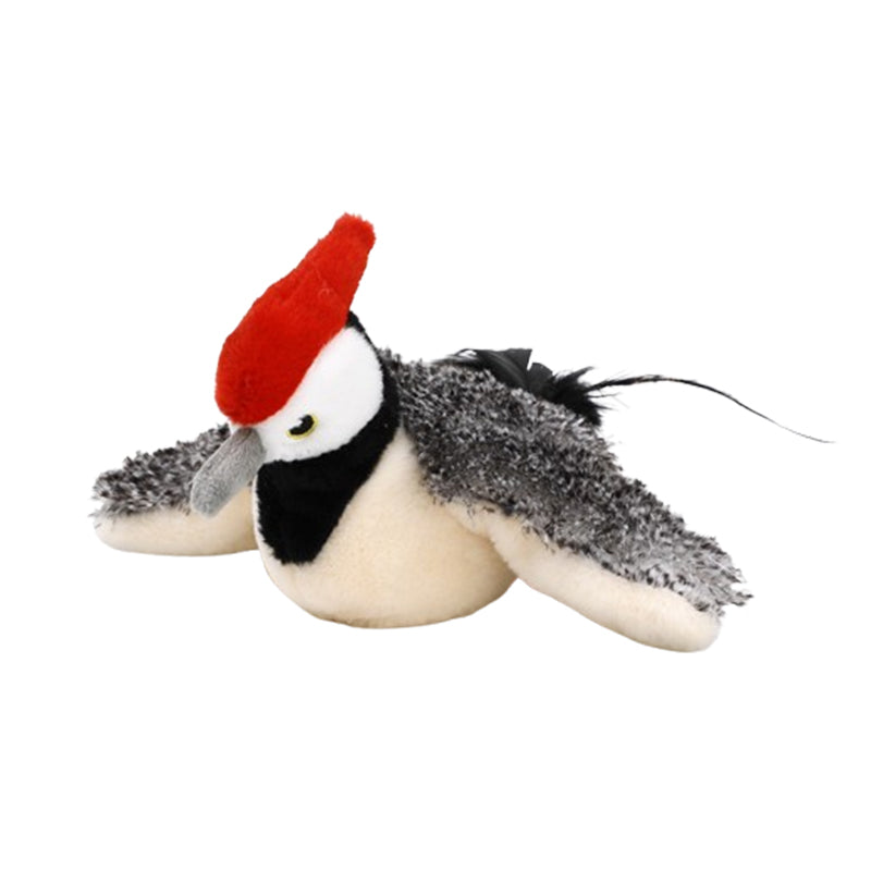Rechargeable Chirping Flapping Bird Interactive Cat Toy