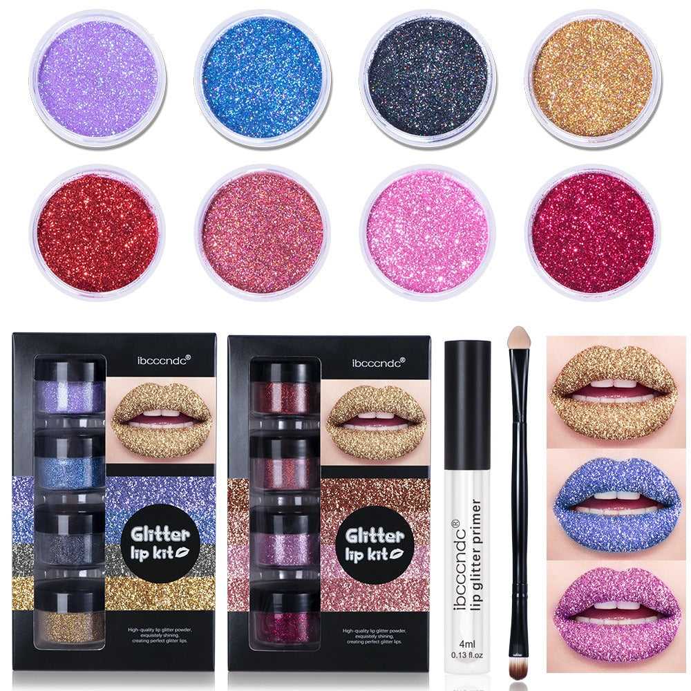 ibcccndc Glitter Lip Gloss Set - Korvel