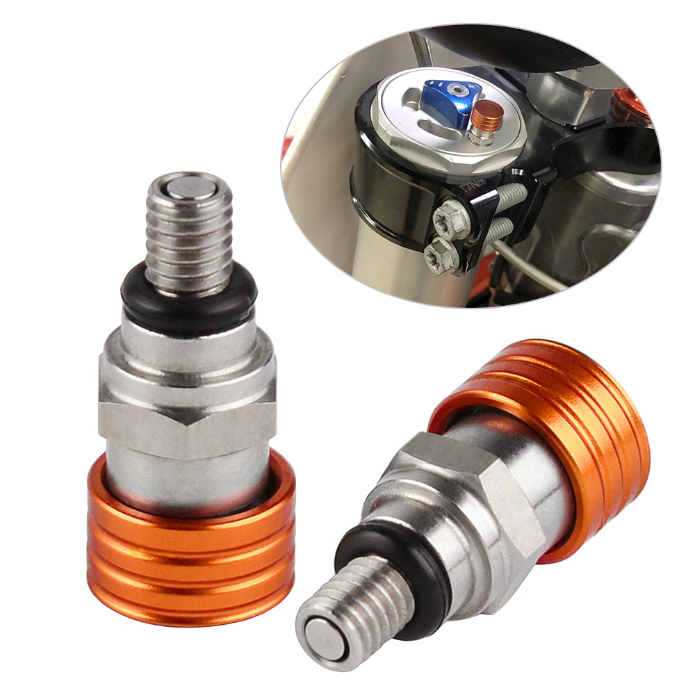 Válvulas de purga de aire para horquilla M4x0.7 Premium para modelos KTM