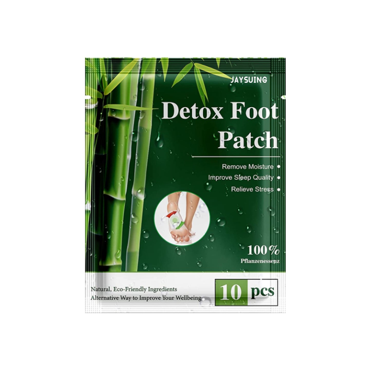 Patch de soulagement pour les pieds au vinaigre de bambou pour confort et soin
