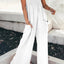 Smocked Spaghetti Strap Wide Leg Jumpsuit - Korvel