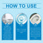 Splash Foam Toilet Cleaner Toilet Seat Cleaner Decontamination Decontamination Deodorant Toilet Cleaner - Korvel