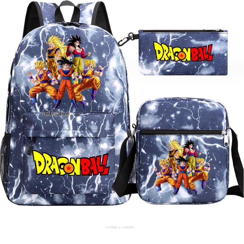 Youth Dragon Ball 3-Piece Backpack Set