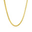 14k Yellow Gold Diamond Cut Round Franco Chain - 3.1mm