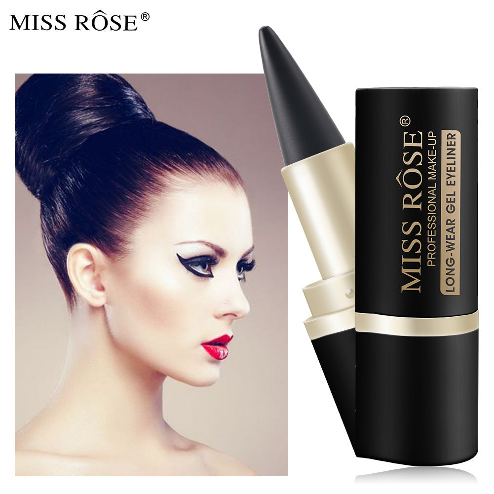 Premium Quick-Dry Waterproof Eyeliner - Rich Black